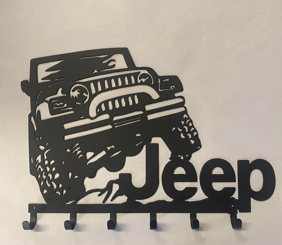 Jeep discount key rack